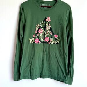 BoxLunch Men's Harry Potter 100% Cotton Long Sleeve Deathly Hallows Shirt Small‎